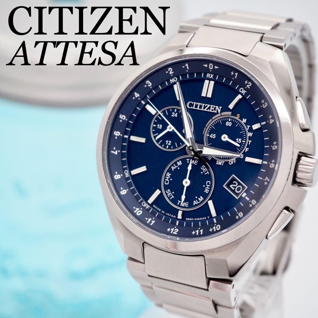Citizen E660-S118298 Titanium Chronograph watch Men's From Citizen E660-S118298 Titanium Chronograph watch Men's From