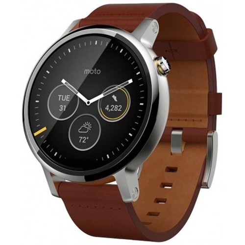 Banda negra y verde con pines de liberación rápida para Motorola Moto 360 2da generación 46 mm - Imagen 3 de 3