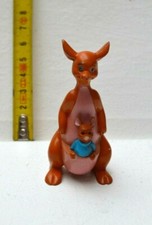 JOUET Figurine MAMAN KANGOUROU ET SON PETIT WINNIE L'OURSON DISNEY PVC 