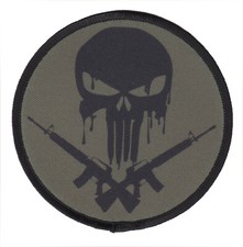 PUNISHER ARMY STYLE Nr.1 Aufn&auml;her/Patch Bundeswehr/Armee/Nato/BW/Outdoor/Prepper