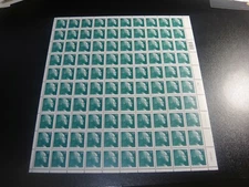 USA 2001 Sc#3468A 23c George Washington Unfolded Full Sheet of 100 Stamp MNH XF