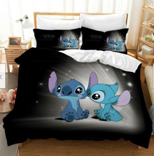 3D Stitch Kids Duvet Cover Bedding Set Pillow Case and Quilt Cover Home Decor - Picture 8 of 38