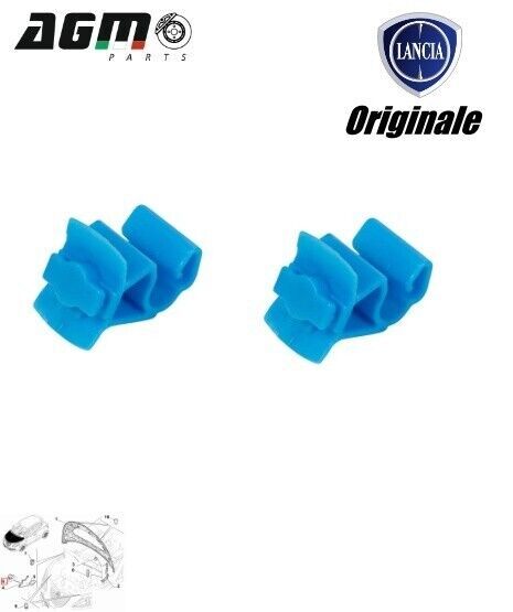Flaconi 20pcs Auto Cofano Isolamento Pad Titolare Clip,Tappo Cofano