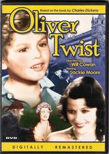 OLIVER TWIST-JACKIE MOORE-DVD-2004 DIGVIEW-GREAT OLD MOVIE