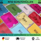 RFID Schutzhülle Blocker NFC Datenschutz EC Karte Kreditkarten Ausweis 1 Stück