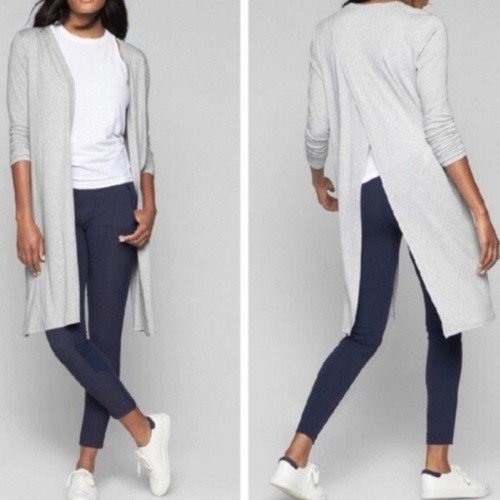 Athleta Camino Sweater Wrap with Back 