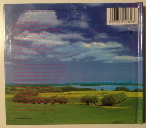 David Bowie "Earthling", 2 Cd, Used, Rare, Oop - Imagen 2 de 2