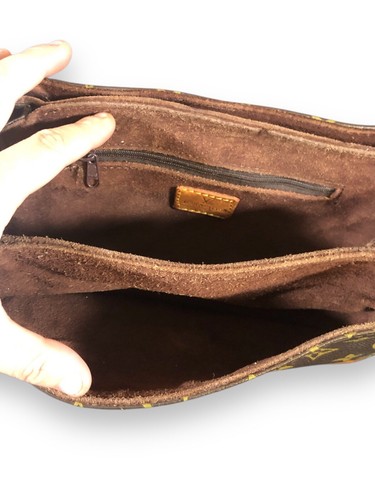 (NOT AUTHENTICATED) VINTAGE Louis Vuitton Paris Crossbody Handbag Made In France - Picture 4 of 8