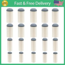 20-Piece Pool Cue Tip Replacement Kit, 4 Sizes for Billiard Accessories