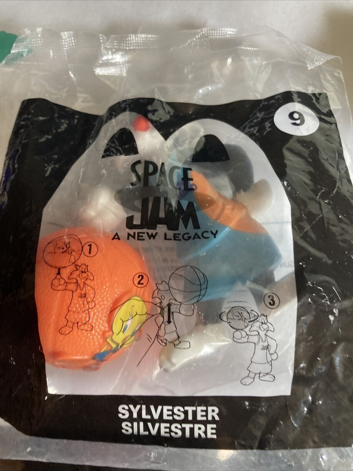2021 SPACE JAM A NEW LEGACY MCDONALD’S HAPPY MEAL TOY #9 SYLVESTER ...