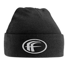 Cappello Beanie Fear Factory 'Logo Bianco' - NUOVO UFFICIALE
