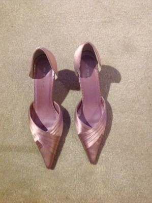 blush pink bridesmaid shoes