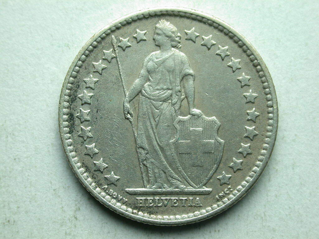 Switzerland 1882-B 1/2 Franc Silver | eBay