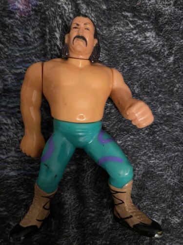 1990 Hasbro WWF Jake the Snake Roberts Figure Loos...
