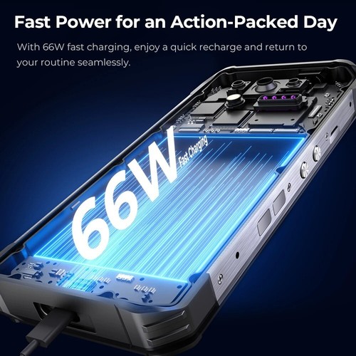 Oukitel WP100 Laser Rangefinder 5G Robust Outdoor Handy 33000mAh 36G+512GB 200MP - Photo 7/23