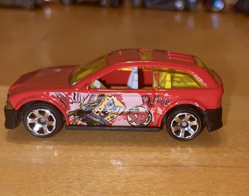 Vintage MATCHBOX 2009 Spongebob Squarepants City Police Car Rare Original Old ++ - Picture 4 of 7