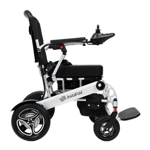 Certified Refurbished Drive InstaFold Electric Wheelchair Silver eBay