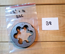 Imperial Conduit Die 1-1/2" x 14 Old Engineering Hand Tools Mechanics Tool 1 1/2