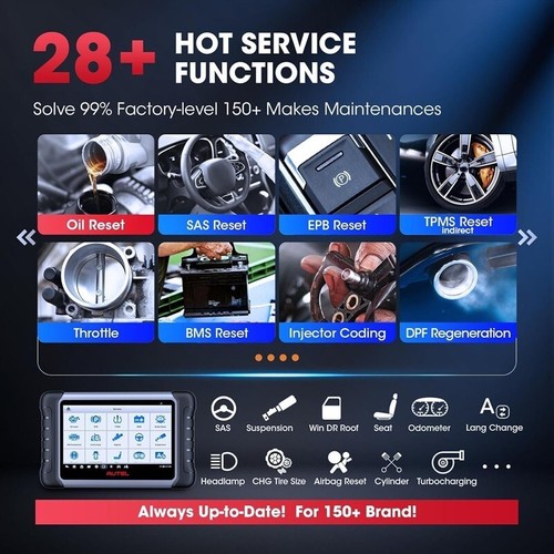 Escáner Para Diagnosticar Codigos De Error En Autos OBD2 Reajuste Aceite EPB BMS - Imagen 18 de 21