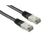 VALUE S/FTP (PiMF) RJ45 Kbl. Kat6 Patchkabel schwarz 2m halogenfrei 21.99.1354DR