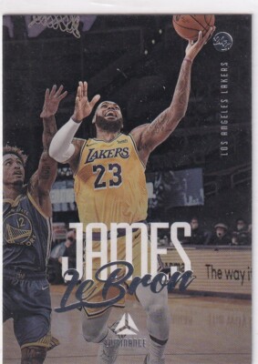 2020-21 Panini Chronicles Luminance NBA No. 152 LeBron James Silver