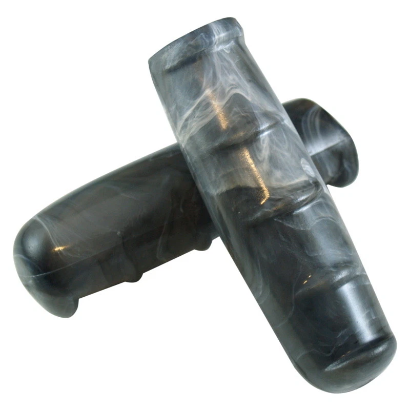 PAR DE EMPUÑADURAS Y CUBIERTAS DE FRENO GRIS PARA MANILLAR BICICLETA DE CARRETERA URBANA VINTAGE Foto 2 de 4