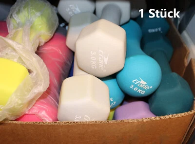 QMBASIC ODER ANDERE SPORTMARKE SOFT-HANTEL 3 kg Vinyl Fitness Gymnastik Hantel Gewicht weights viele Farben