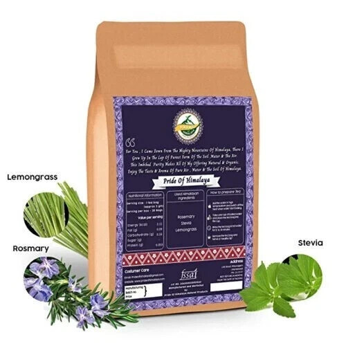 PRIDE OF HIMALAYA Rosemary Himalayan Fusion Tea 20T Bags 40g Free Shipping World - Picture 2 of 3