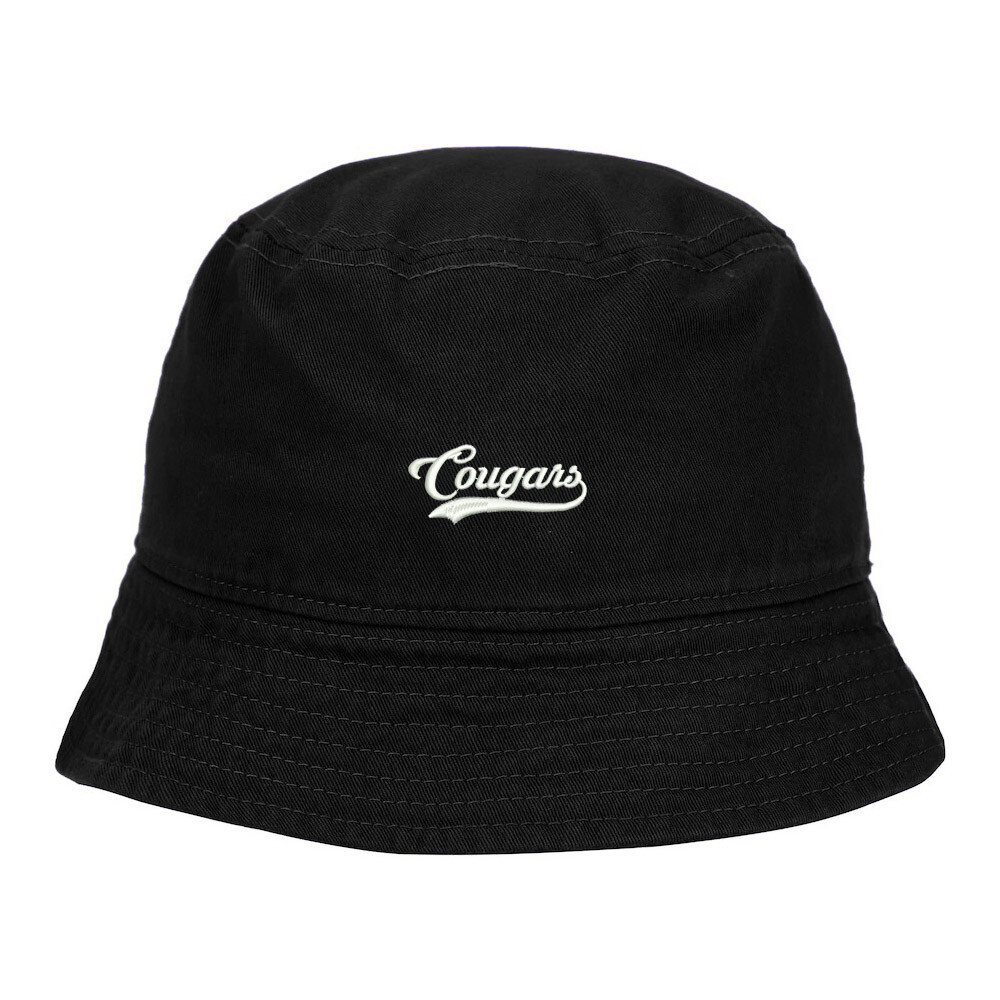 Bucket Hat for Men&Women Cougars Embroidered Washed Cotton Beach Sun Hats-image