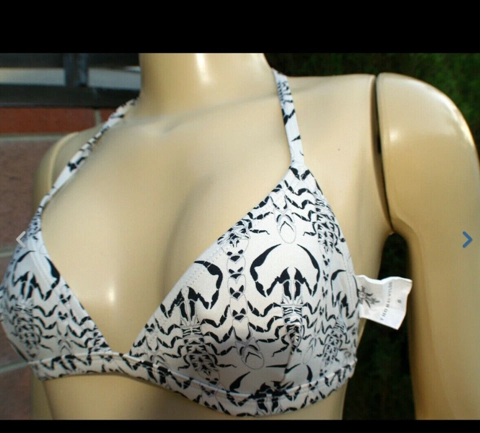 Thomas Wylde - BIKINI - TRAJE DE BAÑO ESTAMPADO DE ESCORPIÓN Off White Talla:S Foto 2 de 4