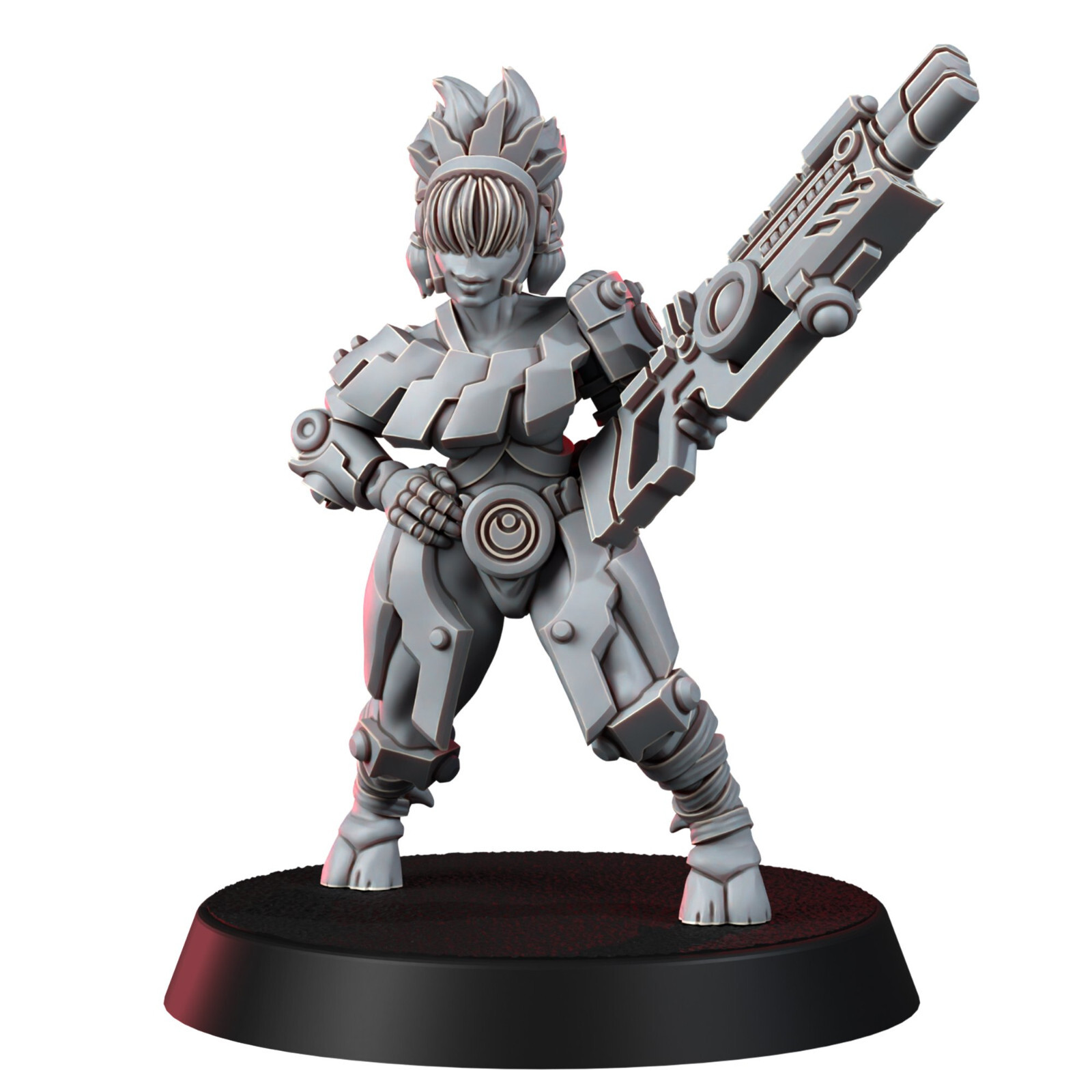 Эксклюзивный специальный убийца для Wargame Greater Good Виорла Фиотак, 28-миллиметровая миниатюра
