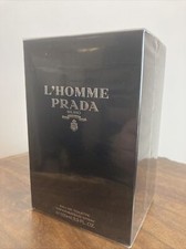 PRADA L'Homme Prada Eau de Toilette Spray 3.3fl oz/100ml Men's EDT NEW  SEALED