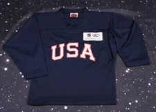 K1 Sportswear Team USA Hockey Blue Practice Jersey - Youth Size Large