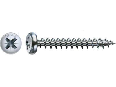 SPAX Universalschraube, WIROX, Halbrundkopf, Kreuzschlitz Z