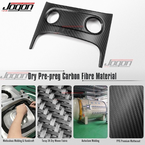 Dry Carbon Storage Charger Socket Covers For Hyundai Ioniq 5 N Line 5N 2023-2025 - Picture 5 of 15