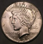 1934 MICRO D PEACE SILVER DOLLAR SCARCE VAM #5b DOUBLE DIE NGC/NCS UNC MS DETAIL