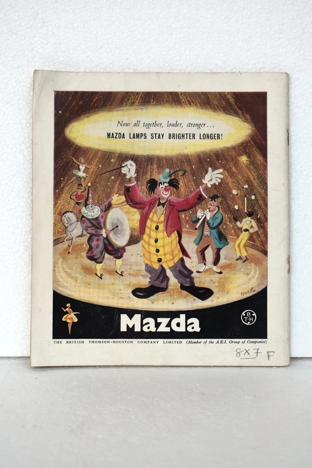 Vintage Bertram Mills Circus Olympia Season 1951-1952 Brochure Infromation Book - Bild 2 von 4