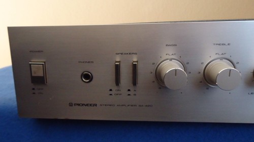 Amplificador estéreo Pioneer SA-420, japonés, ¡ver video! - Imagen 3 de 11