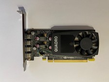 NVIDIA QUADRO P1000 4GB GDDR5 PCI-e Graphics Card Full Height 4x mini DP