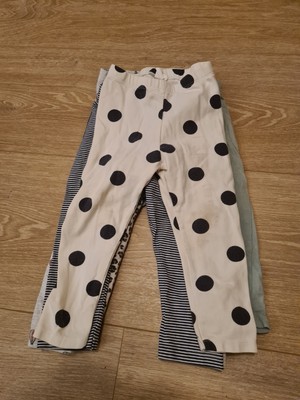 6 Leggings Größe 86 H&M diverse Farben für Mädchen 