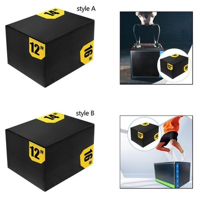 Plyo Jumping Exercise Box Portable Premium Multifunction Professional Jumping