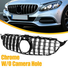 Front Grille Grill For 2015-2018 Mercedes Benz W205 C180 C200 C230 C250 C300 C43 Front Grille Grill For 2015-2018 Mercedes Benz W205 C180 C200 C230 C250 C300 C43