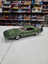 ERTL 1969 DODGE CHARGER DAYTONA 1/18 AMERICAN MUSCLE GREEN Limited Edition