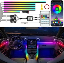 LED Lights - Interior Car Ambient Lighting Kits 6 in 1(4*29.5+43.3+14.5 inches)