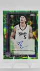 2025-26 Topps Chrome Update Nique Clifford RC Auto Green Raywave Refractor /99