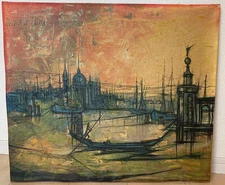 Bouvier de Cachard Oil Painting F10 French Modern Cityscape Venice Style