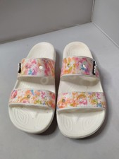 Crocs Mens Unisex Classic Slide Sandals M11 Splatter Comfort Slip On HH