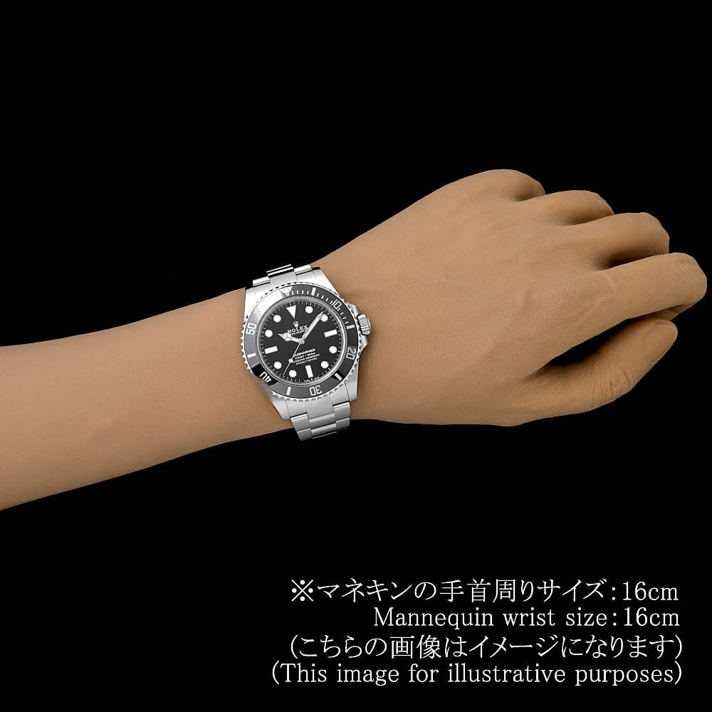 ROLEX SUBMARINER No Date 124060 black Random Number second hand mens image 6