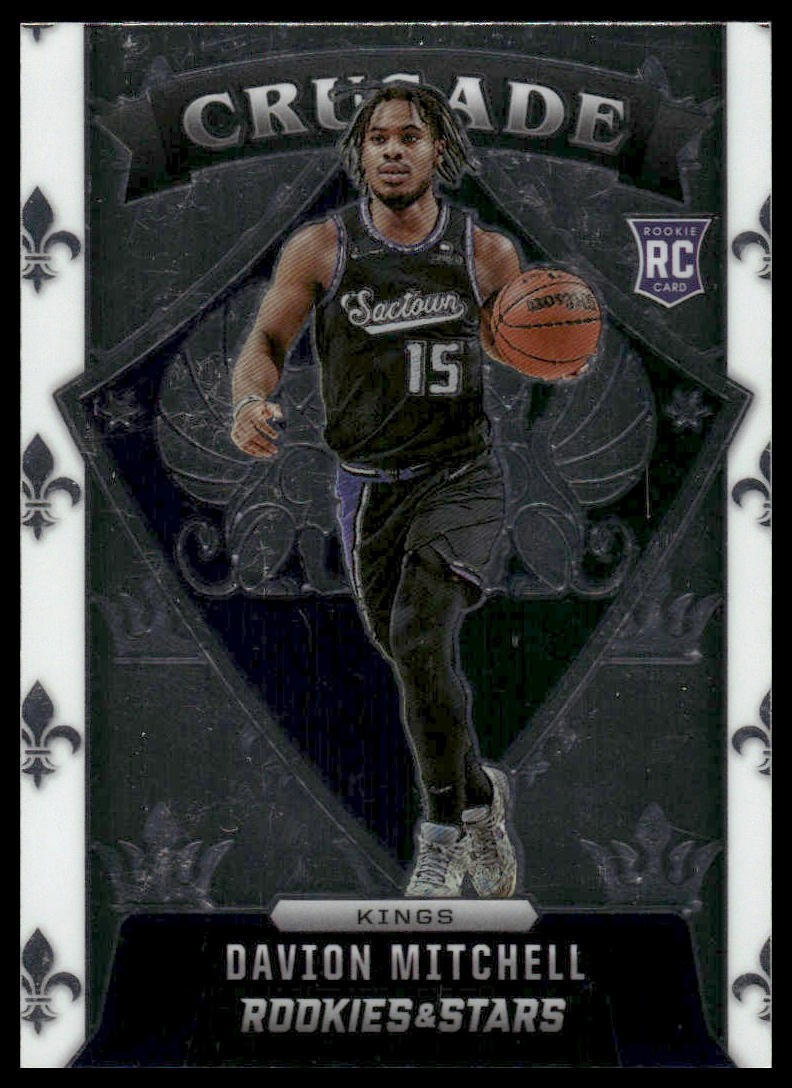 2021-22 Panini Chronicles #623 Davion Mitchell Rookie Sacramento Kings