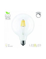 Led Filament Lampe E27 6W Dimmbar 2700K Ø125 Mm GlüHbirne